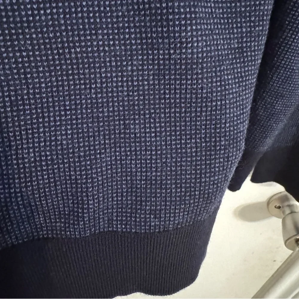 Banana Republic Men's MEDIUM Italian Merino Yarn Sweater Crewneck By Baruffa